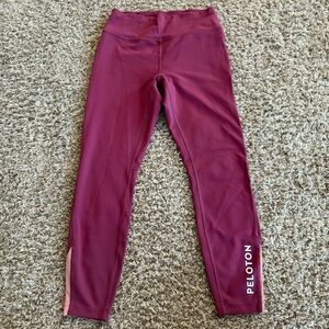 Peloton Pink Performance Leggings